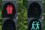 У Мюнхені з'явились світлофори для гомосексуалістів