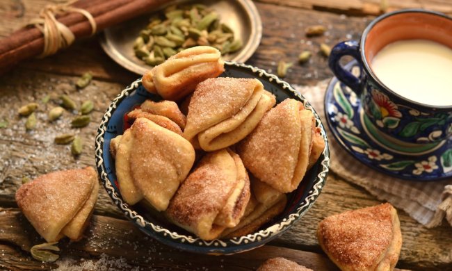 Кофейное печенье с кардамоном всего за 30 минут