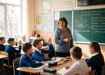 вчителька школа клас урок