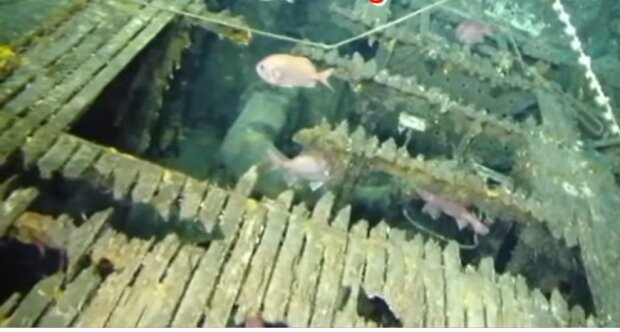 Військова субмарина, кадр з відео