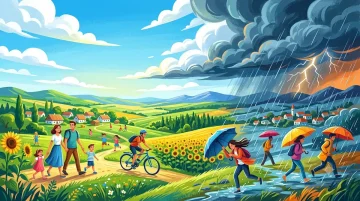 Дощова погода в Україні