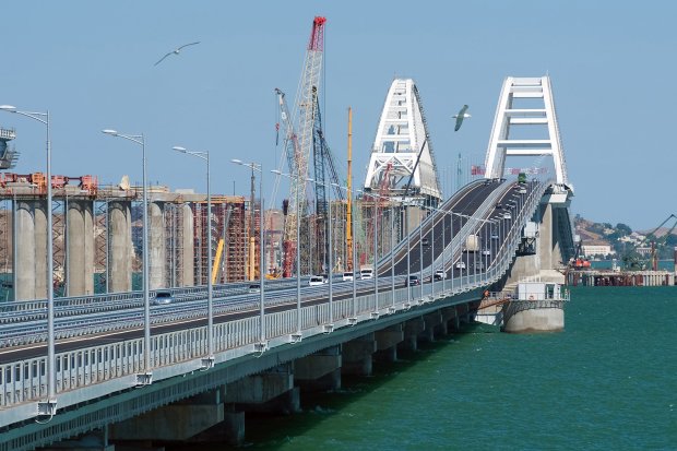"Природа протестує": шокуючі наслідки будівництва Кримського мосту показали на фото