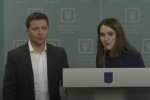 Владимир Зеленский и Юлия Мендель, скриншот: YouTube