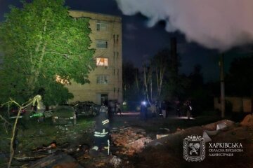 Наслідки удару по Харкову: пошкоджені будинки