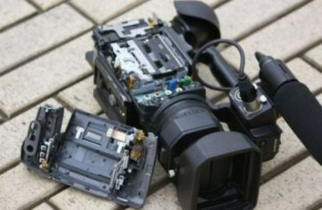Предприниматели напали на съемочную группу в Никополе 