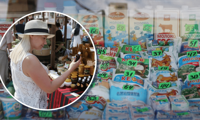 Фальсифицированная молочная продукция на рынке