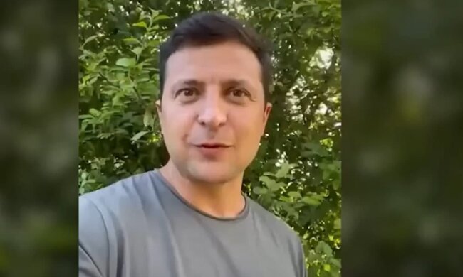 Володимир Зеленський, скріншот з відео