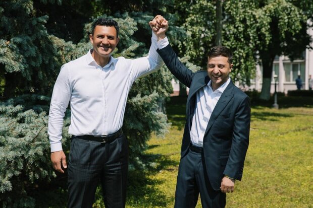 Николай Тищенко и Владимир Зеленский