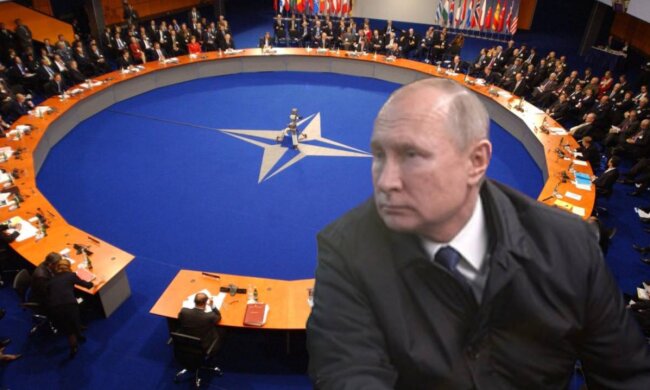 путин в НАТО, фото: свободный источник
