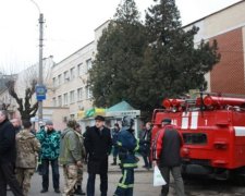 В центре Ивано-Франковска произошел взрыв (видео)