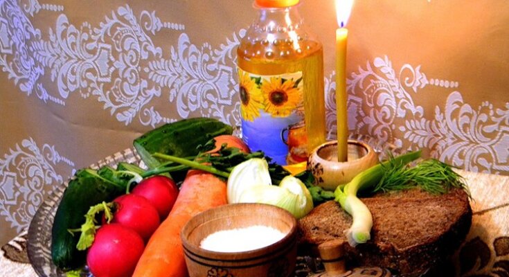 Питание в Великий пост