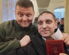 Військовий медик Роман Замрій та Валерій Залужний