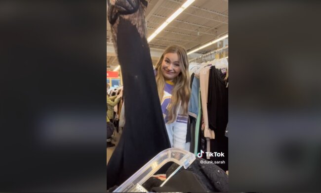 Секонд-хенд, скриншот: TikTok