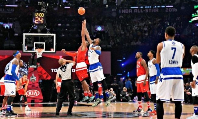 Захід сильніший за Схід в Матчі всіх зірок НБА