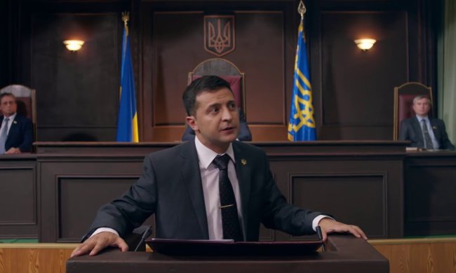 кадр из фильма "Слуга народа"