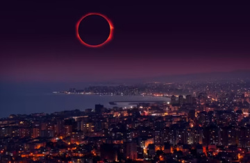 Солнечное затмение, изображение из свободных источников