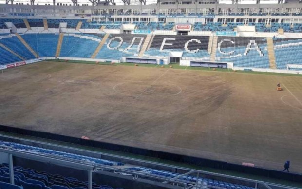 Черноморцу запретят проводить матчи на родном стадионе после скандала в Полтаве