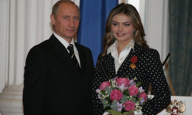 Кабаева и Путин