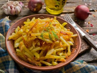 Жареный картофель, фото из свободных источников