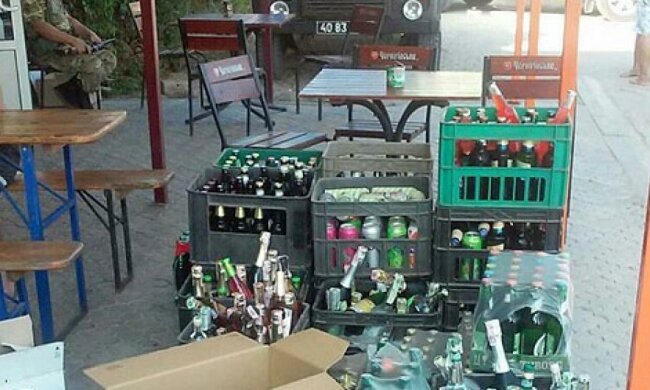 СБУ завадила терористам торгувати російською горілкою (фото)