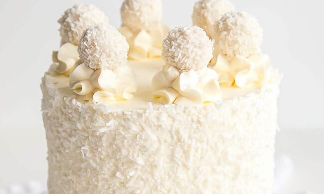 Торт Рафаелло, фото з соцмереж