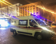 В центре Киева ранили полицейского