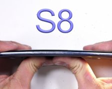 Samsung Galaxy S8 протестировали на прочность