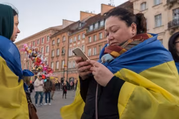 Украинские беженцы в Европе
