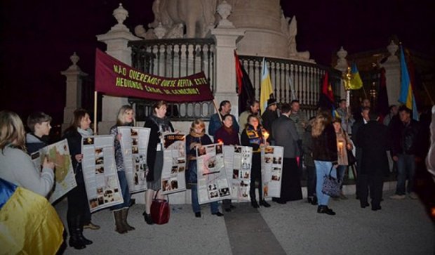 Українці в Португалії вшанували пам'ять загиблих під час Голодомору