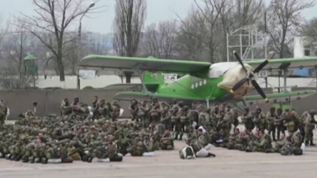 Російські військові, фото: скріншот з відео
