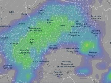 Погода вечером 13 марта