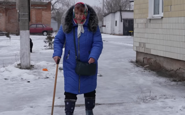 Пенсионерка. Фото: скрин youtube