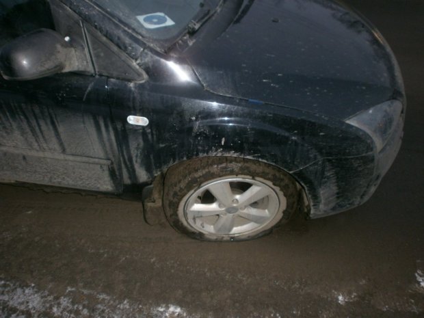 В Киеве открыли охоту на евробляхи, авто оставляют без колес