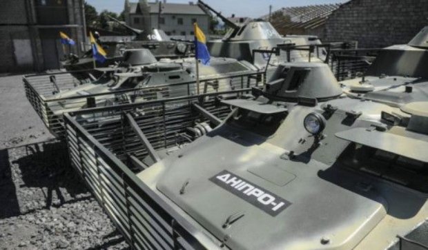 Военные заменили полк «Днепр-1» в Песках