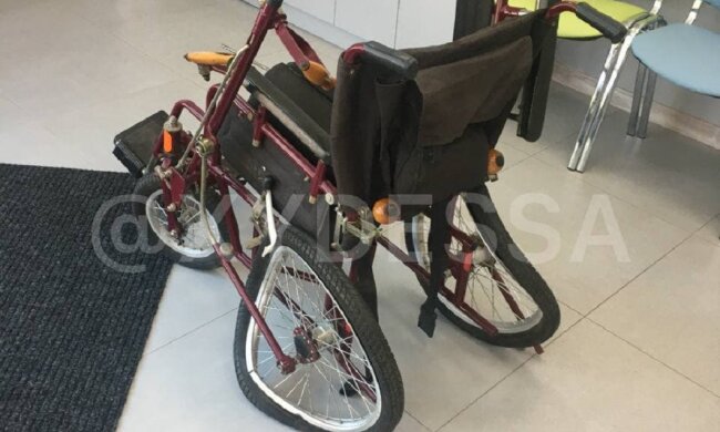 Инцидент с инвалидным креслом, фото: Telegram