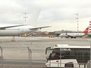 аеропорт Шереметьєво в Москві, скріншот з відео