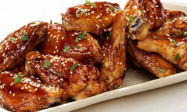 Куриные крылышки в соусе терияки всего за 20 минут