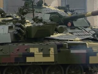 Танк, фото: скріншот з відео