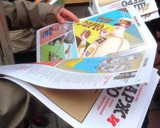 Российский "Антимайдан" создал пародию на Charlie Hebdo