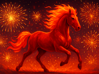 Символ 2026, Червоний Кінь, зображення Знай.ua