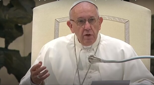 Папа Римський Франциск, скріншот: YouTube