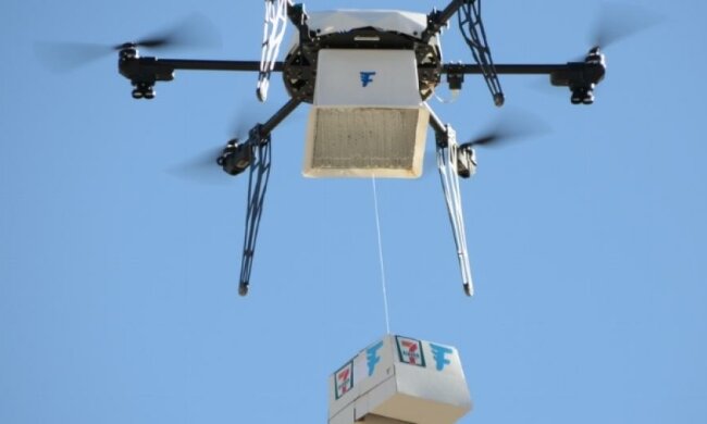 Американська компанія здійснила першу поставку на дроні