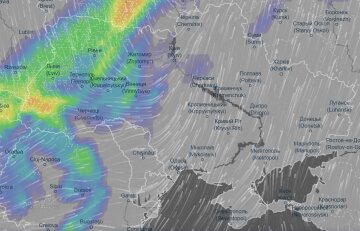 28 березня 2023 року протягом дня, скріншот: Ventusky