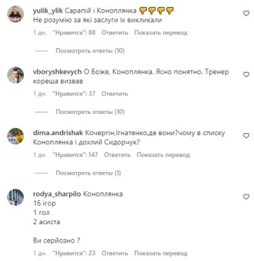 Збірна України, скріншот: Instagram