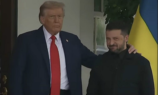 Встреча Дональда Трампа и Владимира Зеленского