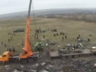 Катастрофа MH17, скріншот відео