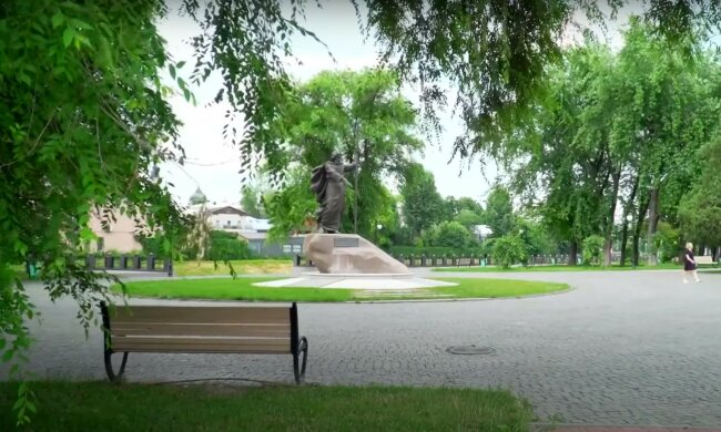 парк, скріншот з відео