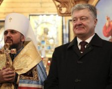 Порошенко и Епифаний впервые показали украинцам Томос