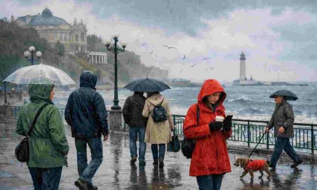 Одесса, побережье Чёрного моря, июнь 2026