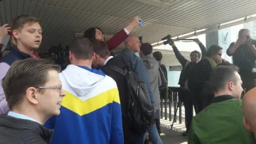 Володимир Зеленський прибув на дільницю для голосування